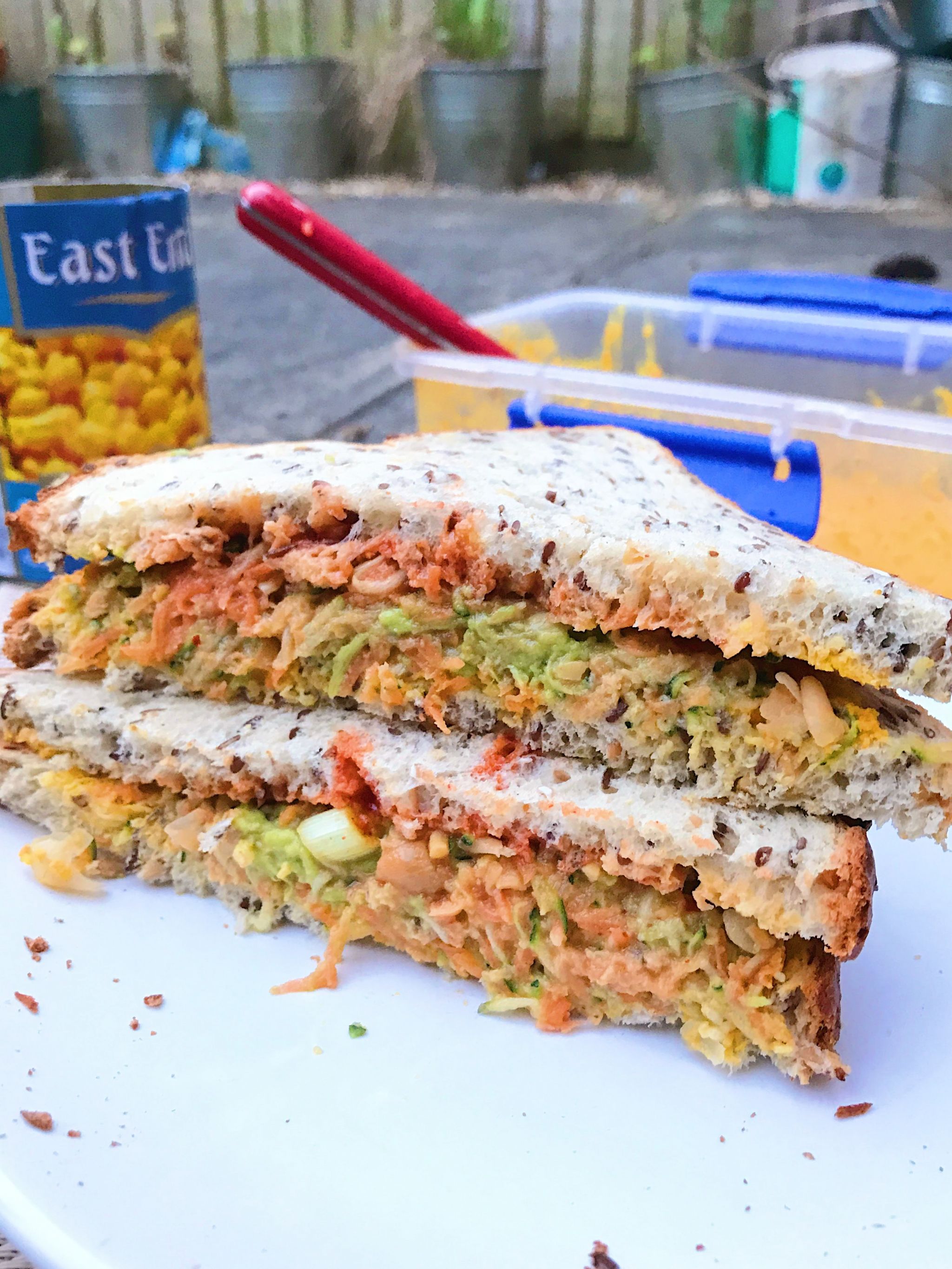 Vegan Chickpea "Tuna" Sandwich