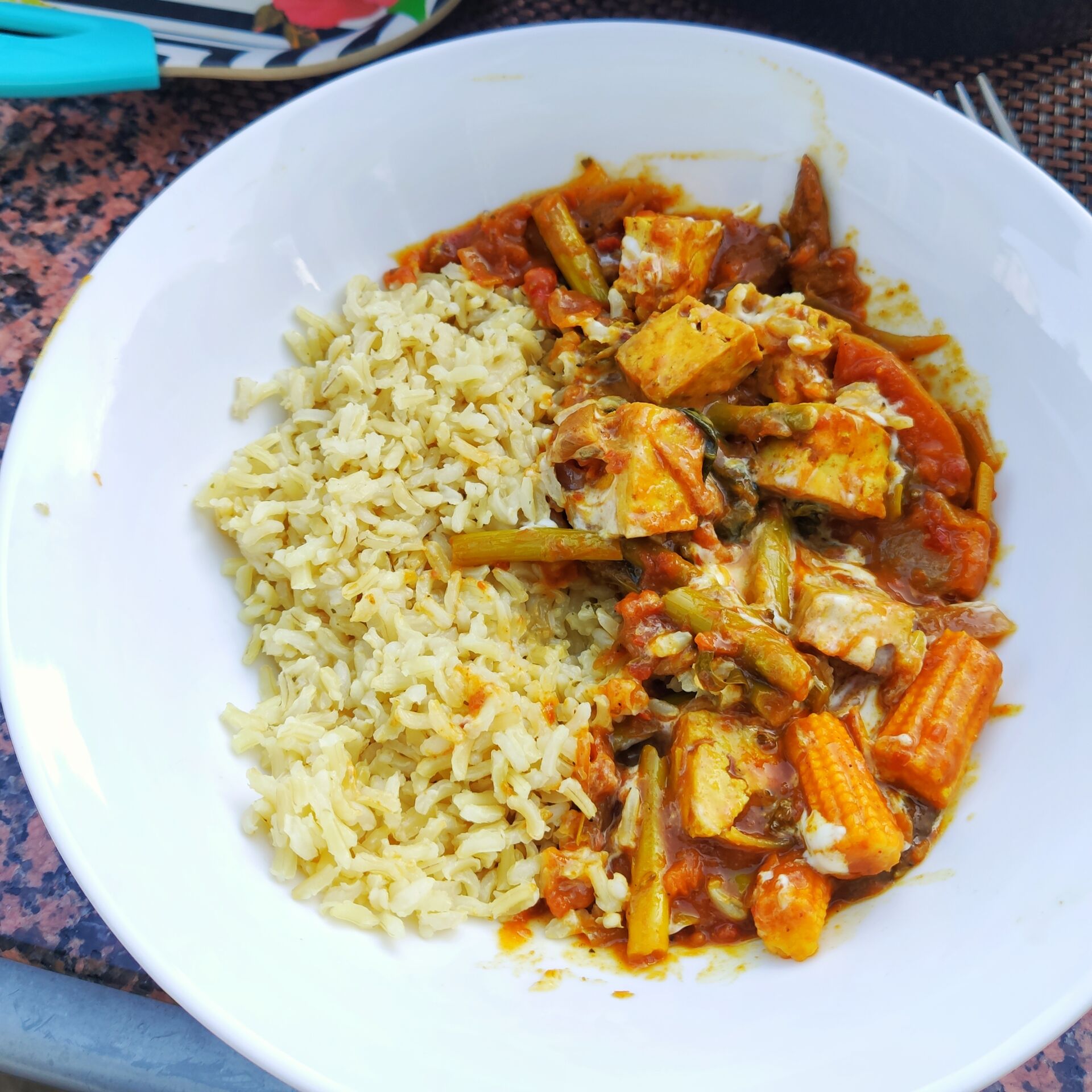 Caribbean Tofu Curry Recipe