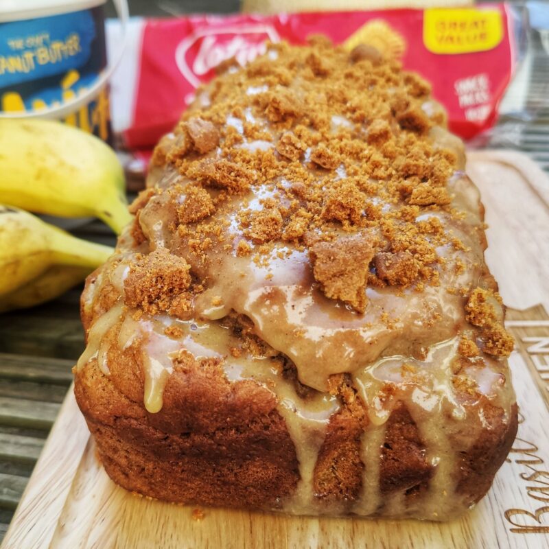 Biscoff Banana Bread (Ve) -no egg replacer needed!