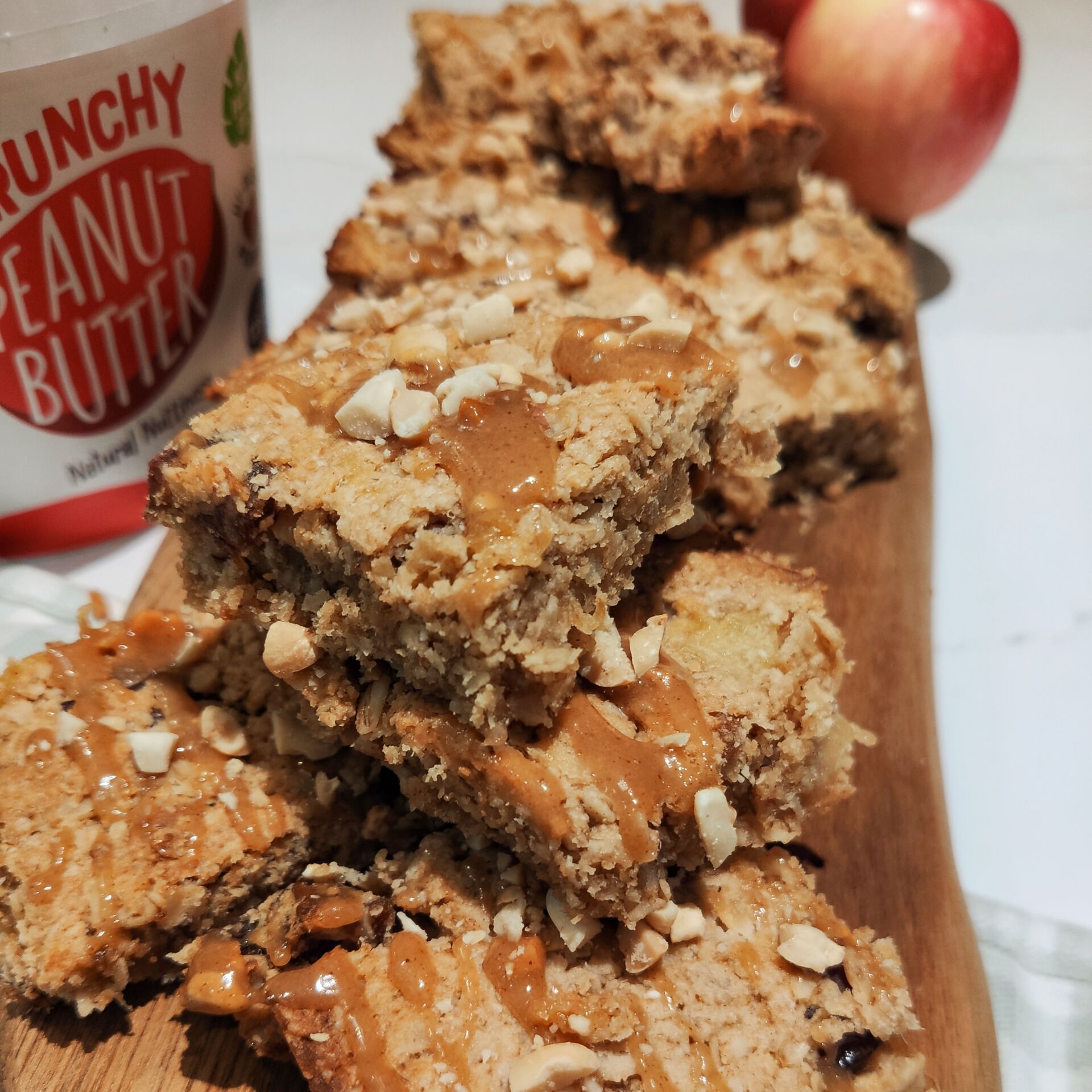 Vegan Peanut Butter Flapjacks
